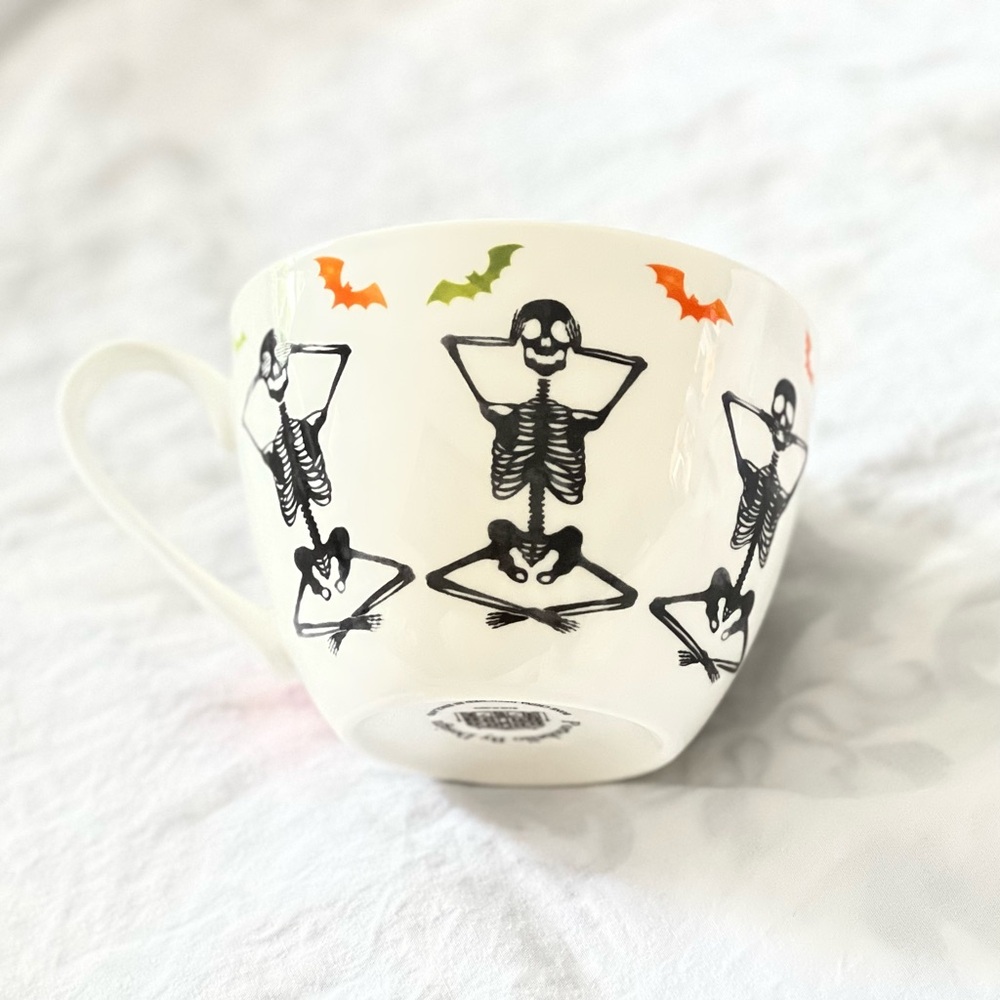 NWT, Portobello, Halloween, See No Evil, Hear No Evil, Speak No Evil Coffee Mug. - Picture 8 of 13